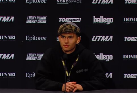 UTMA organizaciją i&scaron;gyrė puikiai debiutavęs A. Gordonas: &bdquo;Tai bus viena geriausių organizacijų pasaulyje&ldquo;