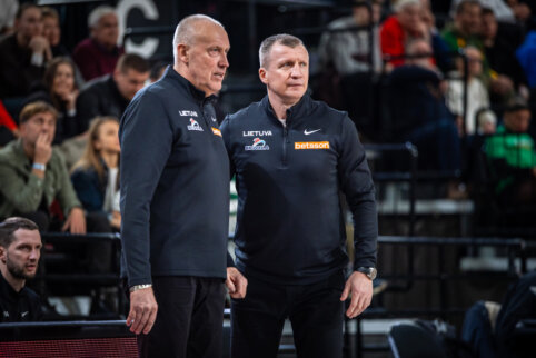 Paai&scaron;kėjo Lietuvos rinktinės dvyliktukas prie&scaron; antrąsias rungtynes su Islandijos rinktine