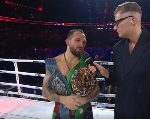 E. Kavaliauskas atsisakė EBU diržo, jį atsiims Kaune pralaimėjimą patyręs ispanas