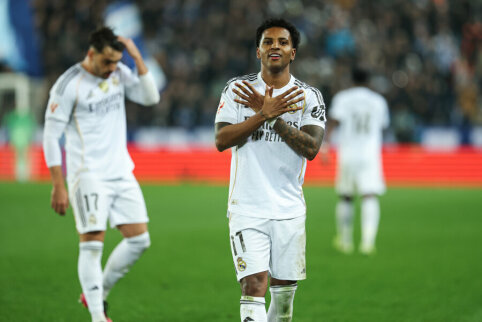 A. Arbeloa: Rodrygo praleis rungtynes prie&scaron; Levante