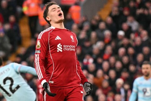 Liverpool nepavyko įveikti Burnley ekipos