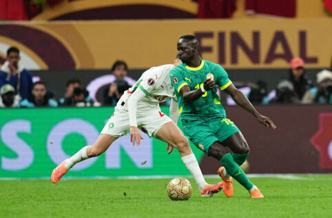 AFCON finalo skandale &ndash; Senegalo rinktinė triumfavo