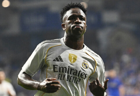 K. Mbappe: Reikia nu&scaron;vilpti visą komandą, ne tik Vinicius