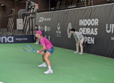 V. Gaubas po trijų setų dramos i&scaron;kovojo pergalę Portugalijoje