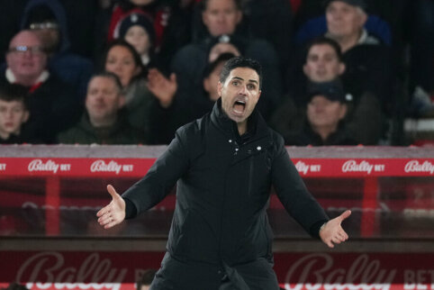 M. Arteta: &bdquo;Pirmasis &bdquo;Man United&ldquo; klubo įvartis nulėmė rungtynes&ldquo;