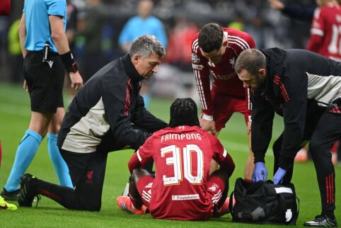 A. Slotas: Kiek teigiamų ženklų, kad J. Frimpongas nežais tik kelias savaites