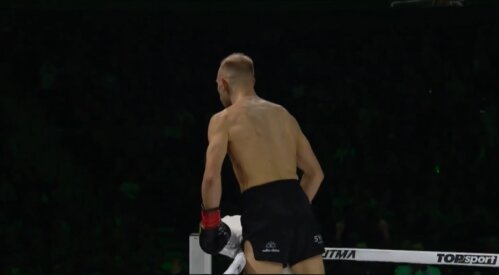 &bdquo;UTMA 16&ldquo;: V. Karosas per 2 minutes susitvarkė su R. Auga