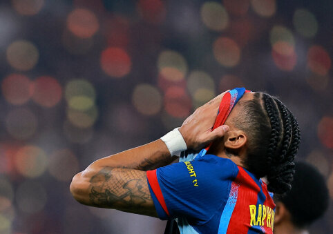 Raphinha, patyręs traumą, praleis rungtynes prie&scaron; &bdquo;Albacete&ldquo; ekipą