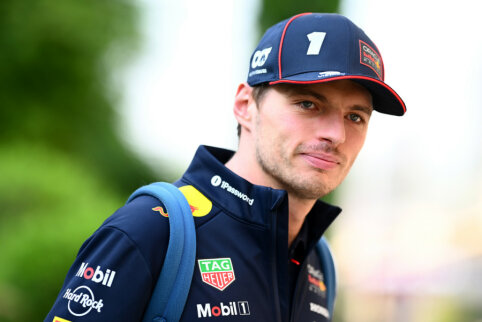 Fanai nustebo dėl M. Verstappeno &scaron;irdies draugės fotosesijos