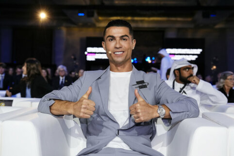 Cristiano Ronaldo gimtadienio proga &bdquo;Real&ldquo; paskelbė specialų vaizdo įra&scaron;ą