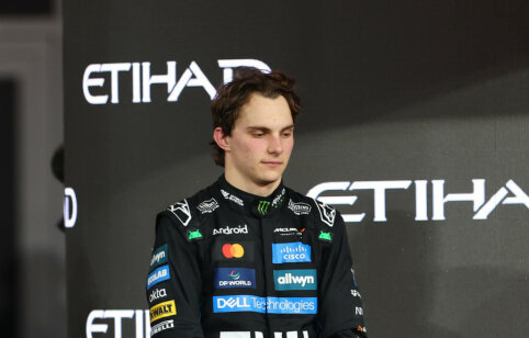 O. Piastris: apie tai, kaip jaučiasi vairuodamas naująjį bolidą