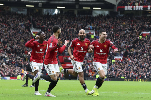 M. Carricko traukinys tęsiasi: &bdquo;Man Utd&ldquo; namuose įveikė &bdquo;Tottenham&ldquo;