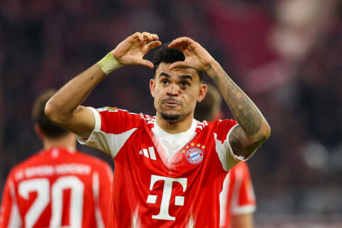 Diazo hat-trickas padėjo &bdquo;Bayern&ldquo; ekipai sutriu&scaron;kinti &bdquo;Hoffenheim&ldquo;, kuri liko mažumoje