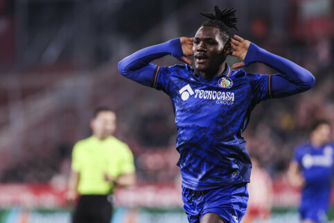 Formą įgavęs Getafe pristabdė Villarreal ekipos traukinį