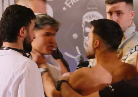 UTMA svėrimų ceremonijoje &ndash; rimtas žydo ir turko konfliktas: į darbą ėjo kojos bei rankos