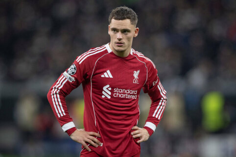 A. Slotas: Neai&scaron;ku, kiek laiko F. Wirtzas negalės padėti &bdquo;Liverpool&ldquo; klubui