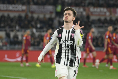 &bdquo;AS Roma&ldquo; ir &bdquo;Juventus&ldquo; rungtynės &ndash; 6 įvarčių drama, baigėsi lygiosiomis"