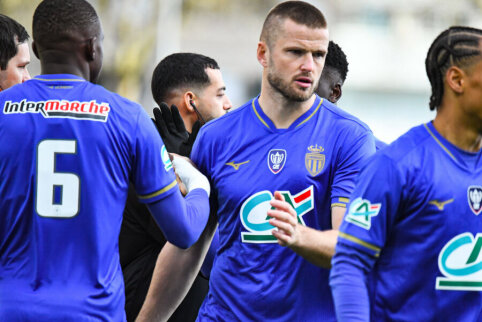 Prancūzijoje &scaron;vytintis &bdquo;Monaco&ldquo; klubas įveikė PSG klubą