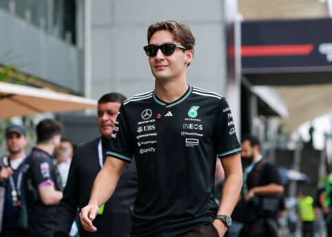 G. Russellas užfiksavo geriausią laiką prie&scaron; pirmąją sezono kvalifikaciją Australijoje