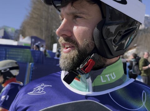 Snieglentininkas Rapolas Micevičius paralimpinėse žaidynėse devintas