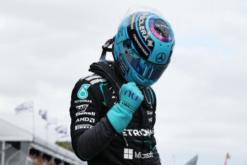 G. Russellas sezono startą pradėjo pergale, įveikęs &bdquo;Ferrari&ldquo; i&scaron;&scaron;ūkį