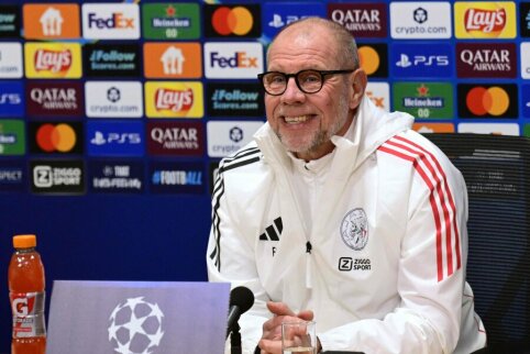 Nyderlanduose stringantis &bdquo;Ajax&ldquo; klubas atsisveikino su laikinuoju treneriu