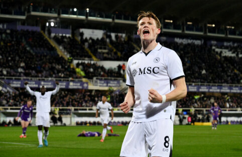 G. Manna: S. Mctominay vertina &bdquo;Napoli&ldquo; klubą ir patį miestą