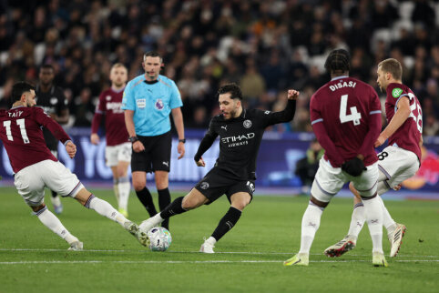 Intriga nyksta: &bdquo;Man City&ldquo; prarado dar du ta&scaron;kus