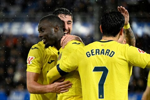Villarreal vėl įsira&scaron;ė į pergalių seriją Ispanijos čempionate
