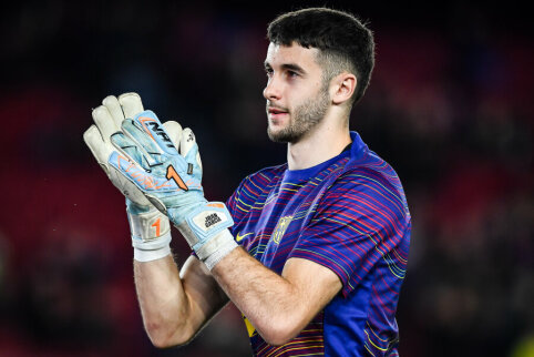 &bdquo;Barcelona&ldquo; sunkiai laimėjo prie&scaron; &bdquo;Rayo Vallecano&ldquo;