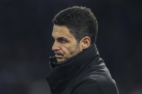 M. Arteta: likusio sezono metu viskas priklausys nuo mūsų