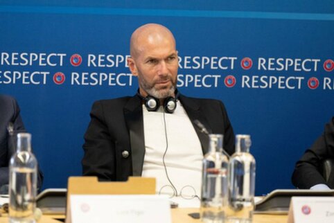 Z. Zidane'as apsisprendė dėl Prancūzijos rinktinės