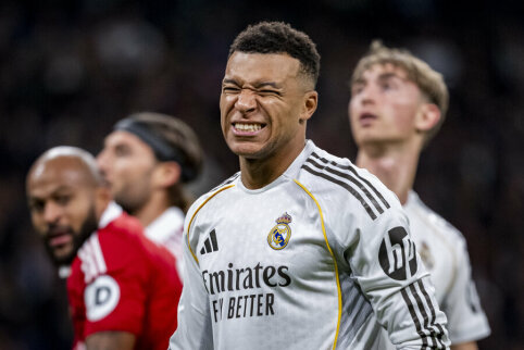 Keistas įvykis: &bdquo;Real&ldquo; gydė ne tą K. Mbappe koją