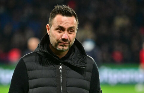 R. De Zerbi: Visais atvejais liksiu Tottenham klube