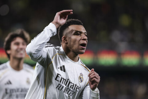 &bdquo;Real&ldquo; gerbėjai kuria kūrinius: K. Mbappe nebus sužavėtas