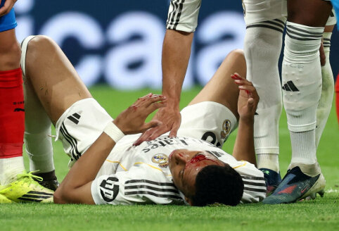 &bdquo;Real&ldquo; aistruoliai piktinasi dėl mačo pabaigos: K. Mbappe nesulaukė 11 metrų baudinio