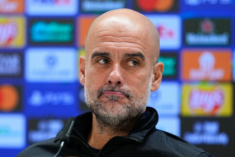 Pep Guardiola i&scaron;rei&scaron;kė didelę pagarbą Arsenal klubui
