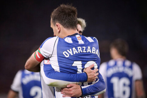 &bdquo;Copa del Rey&ldquo; turnyre &ndash; &scaron;e&scaron;erius metus lauktas &bdquo;Real Sociedad&ldquo; triumfas