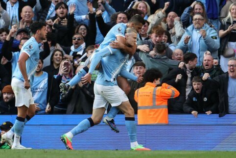 Favoritų statusas i&scaron;nyko: &bdquo;Man City&ldquo; palaužė &bdquo;Arsenal&ldquo;