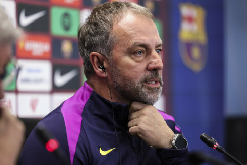 H. Flickas įvardijo svarbiausius tikslus &bdquo;Barcelona&ldquo; klube