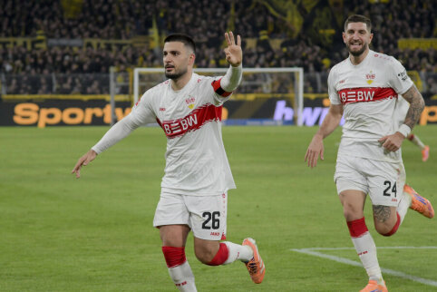 Stuttgart po 120 minučių įtemptos kovos pateko į Vokietijos taurės finalą
