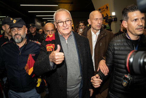 &bdquo;Roma&ldquo; oficialiai atsisveikino su patarėju, kuris užėmė pareigas &ndash; C. Ranieri