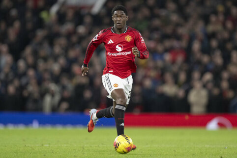 K. Mainoo sudarė naują sutartį su &bdquo;Man Utd&ldquo;