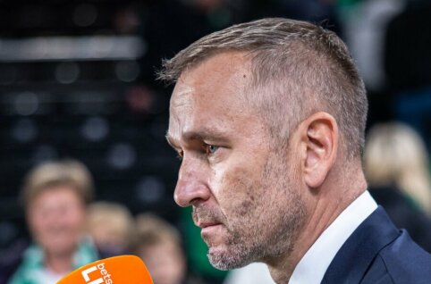 T. Masiulis: nepavyko įtikinti žaidėjų žaisti logi&scaron;kai