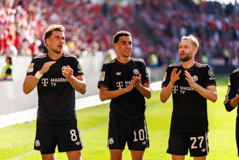 &bdquo;Bayern&ldquo; pridėto laiko pabaigoje i&scaron;sigelbėjo ir i&scaron;vengė antrojo pralaimėjimo lygoje