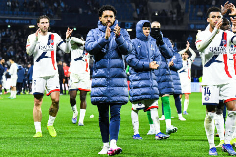 PSG pasiekė rezultatyvią lygiąją su &bdquo;Lorient&ldquo; klubu