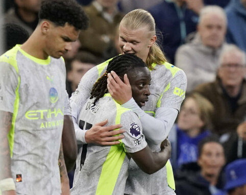 Arsenalui lengviau siekti Premier lygos titulo: Manchester City prarado ta&scaron;kų Liverpulyje