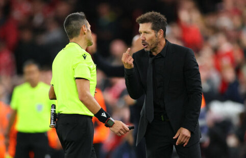 Nufiksuota: D. Simeone puolė Arsenalio direktorių