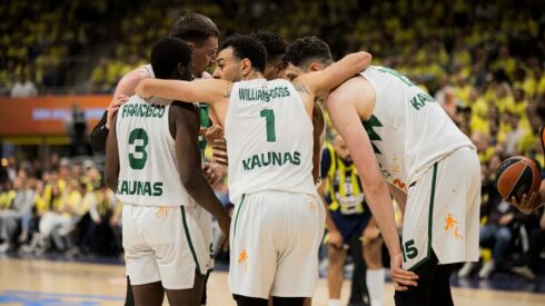 Eurolyga: Žalgiris prie&scaron; Fenerbahče &ndash; rungtynės gyvai