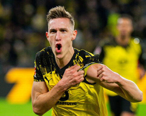 Vokietijos čempionate Dortmundo &bdquo;Borussia&ldquo; užsitikrino antrąją vietą